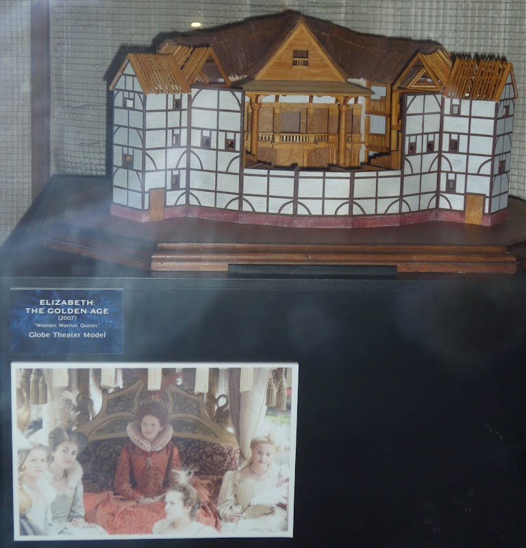 Globe Theater model from Elizabeth The Golden Age