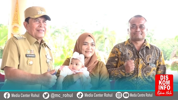 Sukseskan Crash Program Polio Kab. Rohul,Bupati Sukiman : Mari Wujudkan Anak Rokan Hulu Sehat dan Bebas Polio