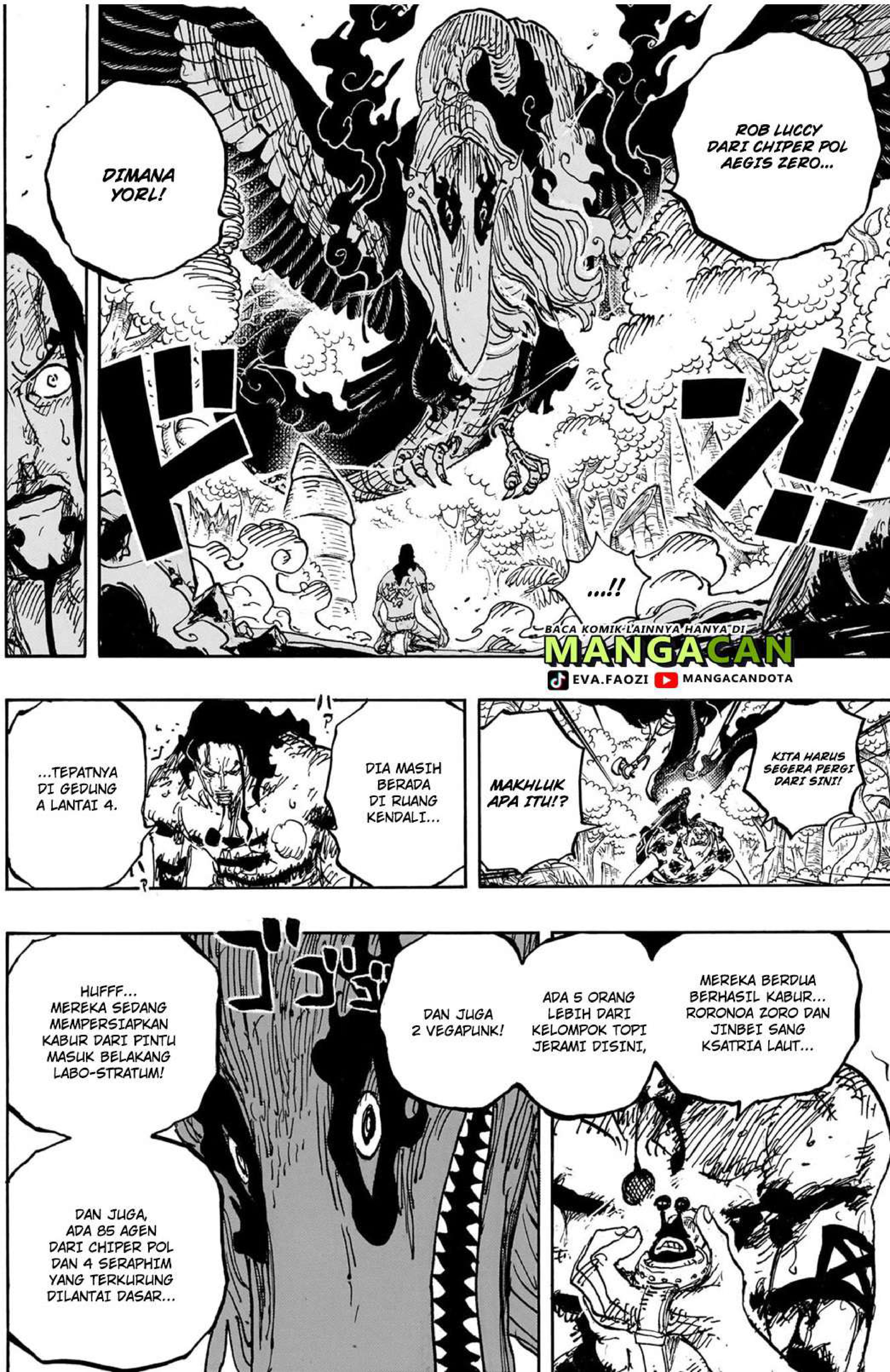 Manga One Piece Chapter 1111 Bahasa Indonesia