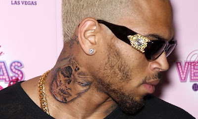 chris brown tattoo