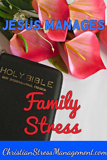 Jesus manages family stress