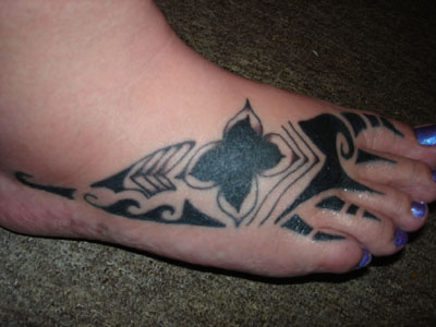 Foot Tattoo Foot Tattoo at 810 AM Labels Foot Tattoo