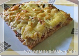 Pizza fertig