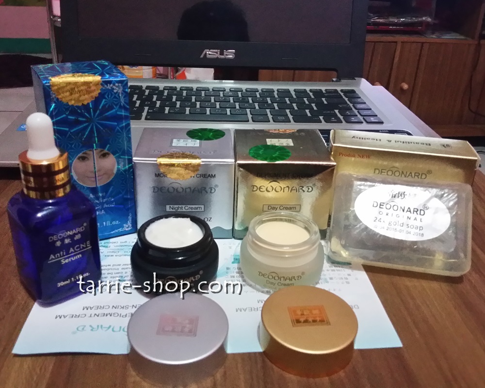 paket deoonard gold serum jerawat