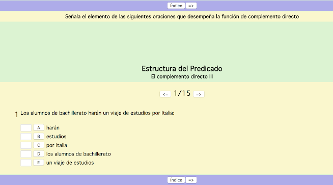 Hakuna matata en LenguA: Bloque 5: el sistema de la lengua