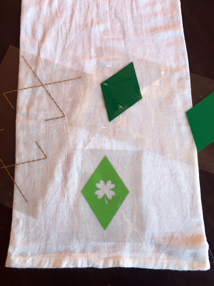 Download St. Patrick's Tea Towel & Free SVG File - Burton Avenue