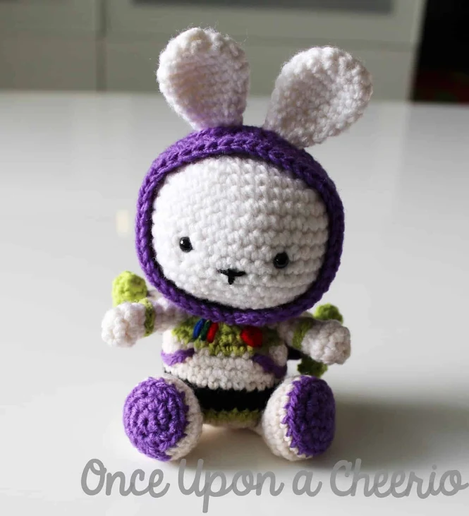 Buzz Lightyear Bunny Amigurumi FREE Crochet Pattern