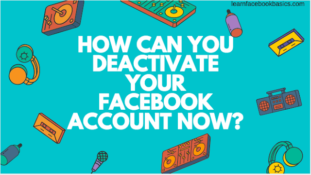 How to go about deactivating Fb account