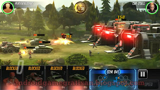 Sebuah game yang cukup seru dan menyenangkan League of War Mercenaries apk