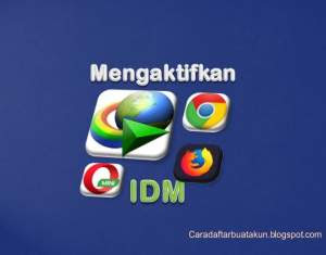 Mengaktifkan IDM