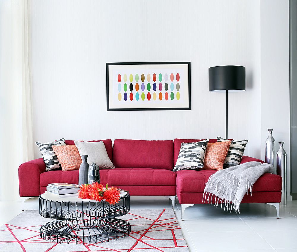 Cat Interior Rumah Dengan 25 Desain Model Sofa