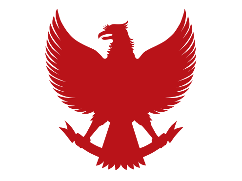 Garuda Merah PNG Vektor IDSMK