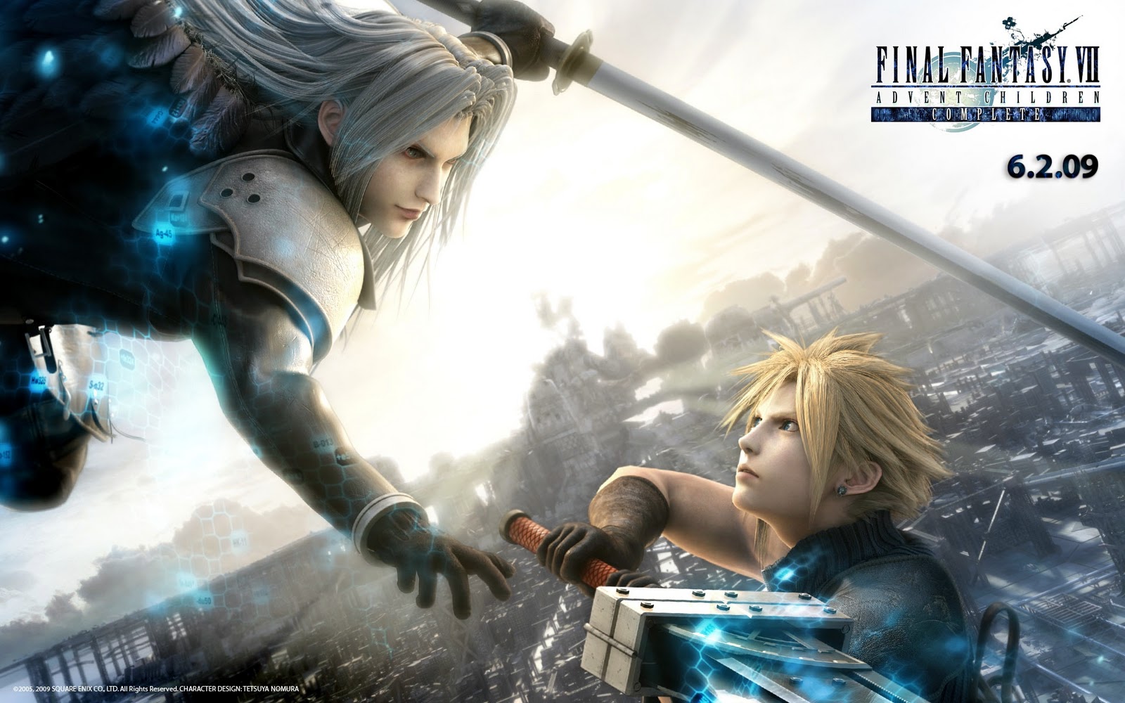 Final Fantasy HD Wallpaper: Final Fantasy VII Advent ...