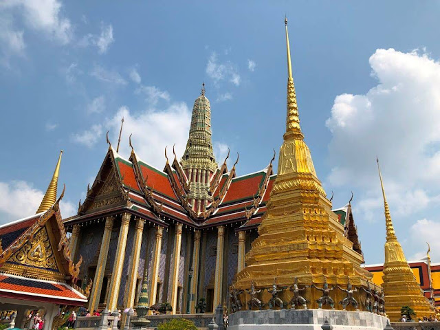 Templo do Buda Esmeralda (Wat Phra Kaew) - Bangkok - Tailândia