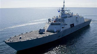 Tàu chiến USS Freedom của hải quân Mỹ - Ảnh: Reuters