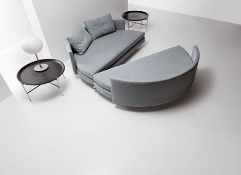 Modern Contemporary Bed & Sofa From Italia
