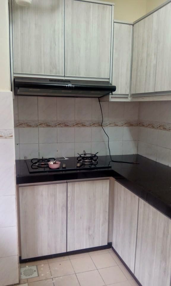 Kabinet dapur terus dari kilang: kabinet dapur kota damansara