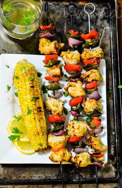 Chicken Kebabs (made in the oven)