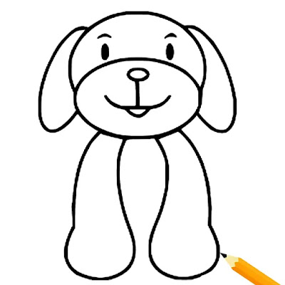 CACHORRO KAWAII - Desenhos Kawaii em 2023  Desenho de cachorro, Animais  fáceis de desenhar, Desenho simples de gato