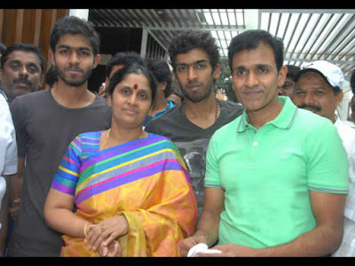 Raghavendra Rajkumar family