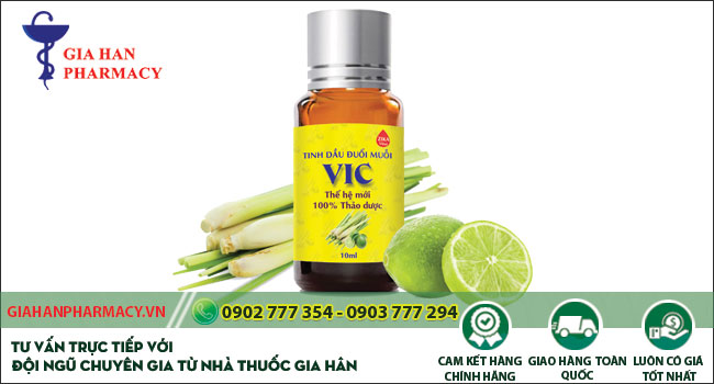 Tinh dầu đuổi muỗi VIC giá bao nhiêu