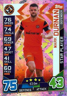Topps Match Attax SPFL 2016-2017 Dundee United Set