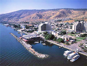 Tiberias and Capernaum on the Sea of Galilee