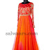 Rich Floor Length Salwar in Orange