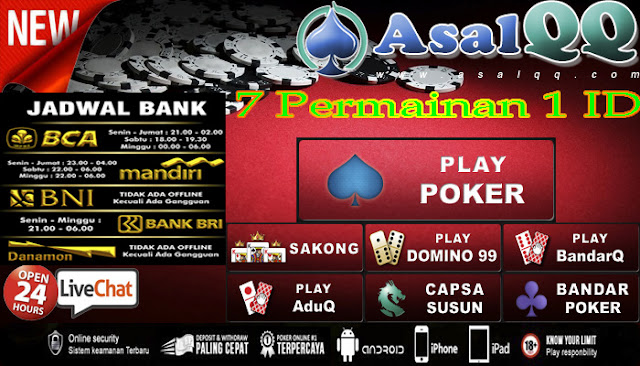 Asalqq Situs poker online, Kumpulan Situs Domino, Situs Poker Indonesia, poker online, domino online, agen domino qq, adu q, bandar sakong, sakong online