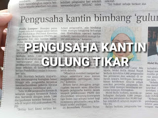 Pengusaha kantin gulung tikar