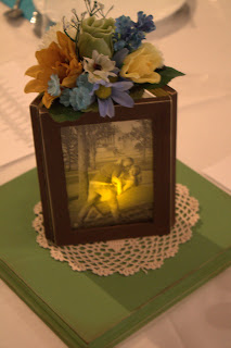 Picture Frame Centerpieces For Weddings