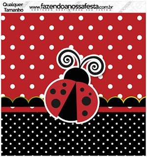 Ladybug Party Free Printable Labels.