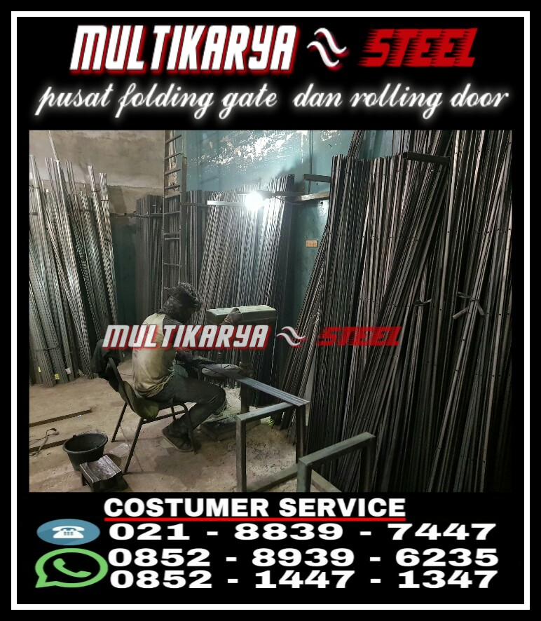 DAFTAR HARGA FOLDING GATE TANGERANG MURAH HARGA FOLDING 