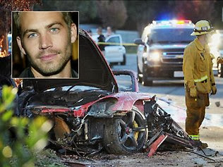 Foto Kecelakaan Paul Walker Hingga Tewas