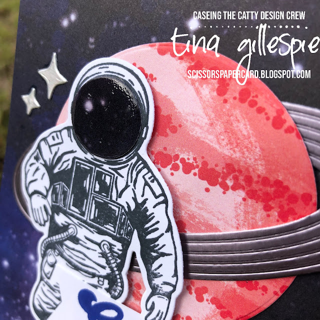 scissorspapercard, CASEing The Catty, Stampin' Up! Reach For The Stars Bundle, Stargazing DSP