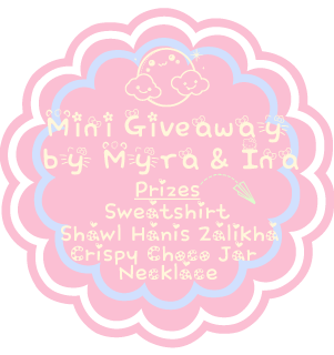 Mini Giveaway by Myra & Ina