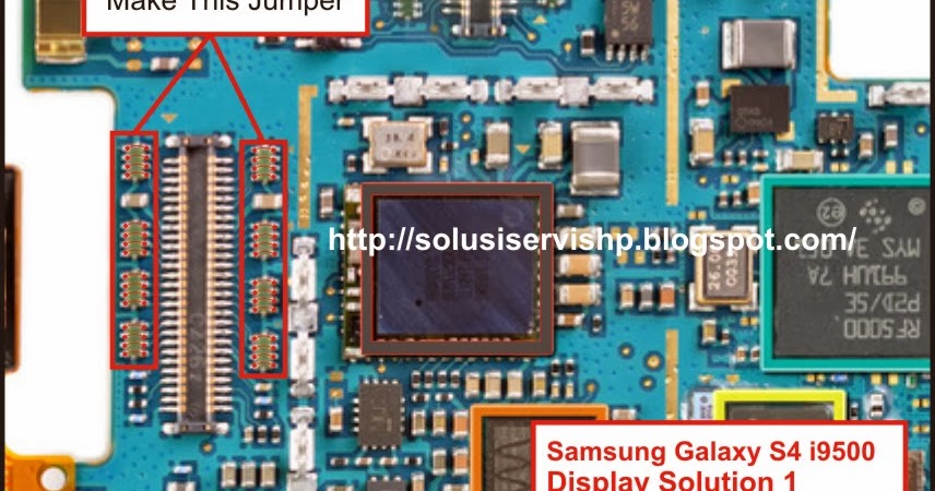 Samsung Galaxy S 4G i9500 Display Solution | Solusi Servis