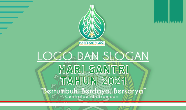 Logo dan Slogan Hari Santri 2021 resmi Kementerian Agama (RMI NU)