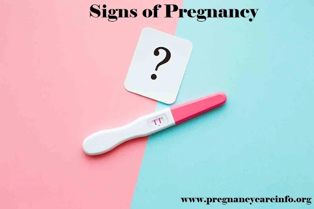 signs of pregnancy