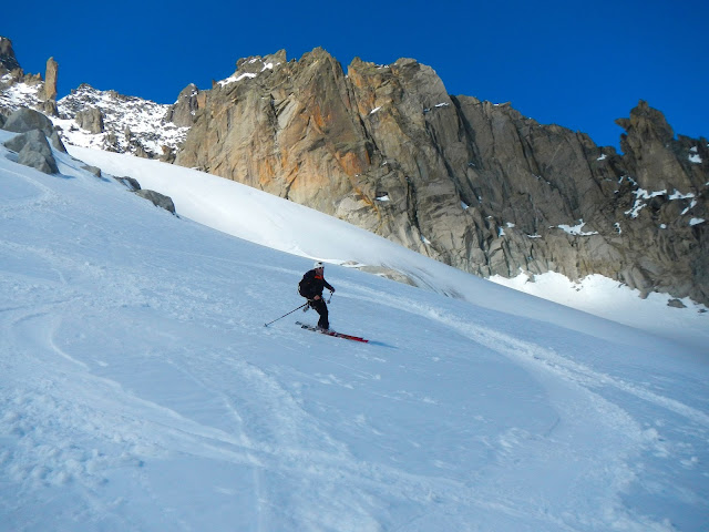 Ski-de-rando Brèche Puiseux 3432m Manu RUIZ