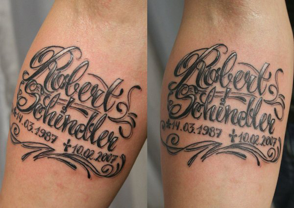 Tattoo Lettering