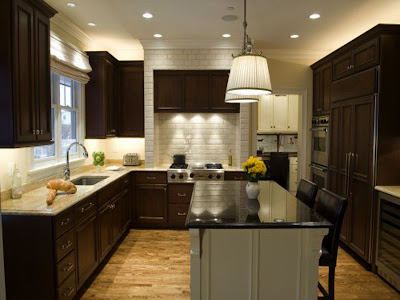 U Shaped Kitchen Design