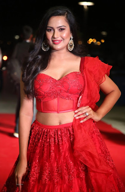 Actress Prajna At  Siima Awards Looking Stunning
