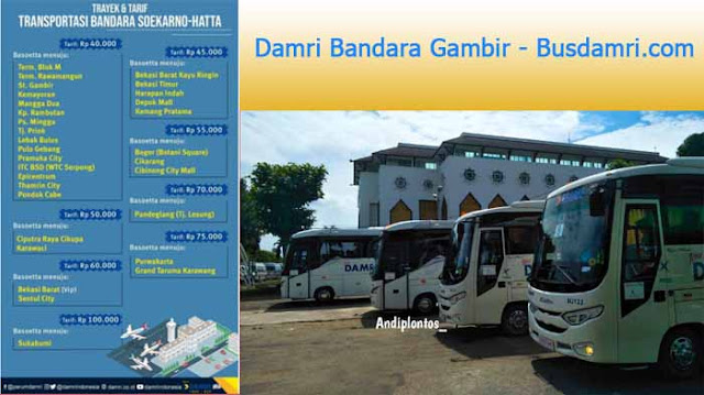 Damri Bandara Gambir, Ini Harga Tiket & Jadwalnya