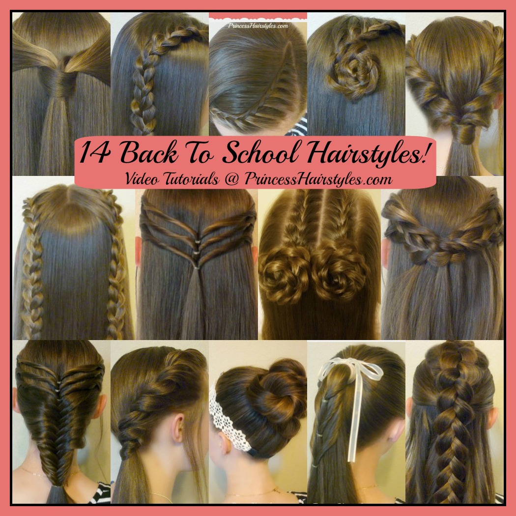 Image of Accessories hairstyle for short hair school