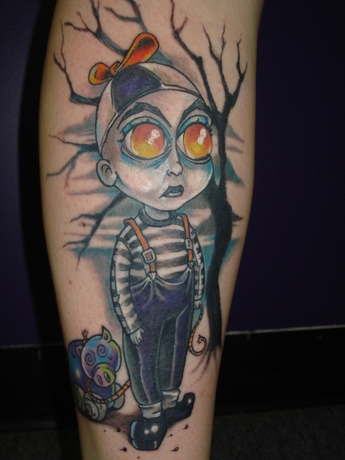 cartoon tattoos. The sixth of my Cartoon Tattoo