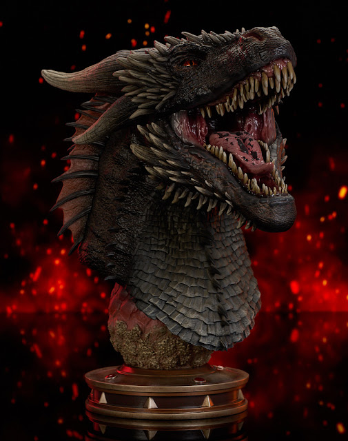 Diamond Select Game of Thrones Legends in 3D Drogon Resin Bust 01