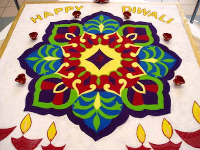 Diwali Festival Rangoli Design and Patterns: