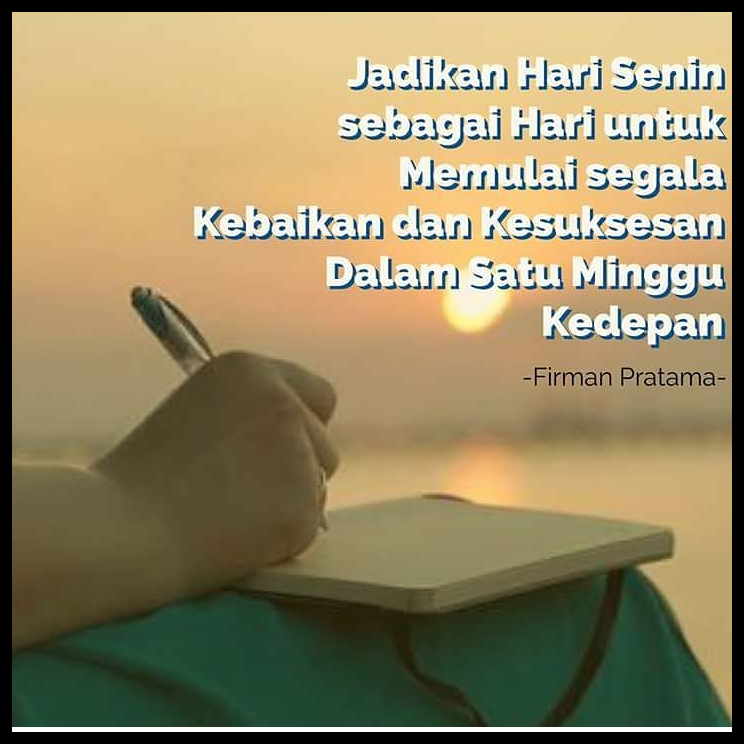 Quote Islami Hari Senin - Nusagates