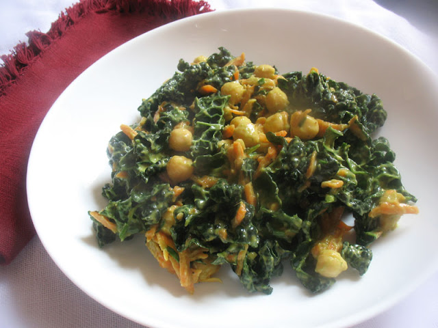 Chickpea Kale Salad